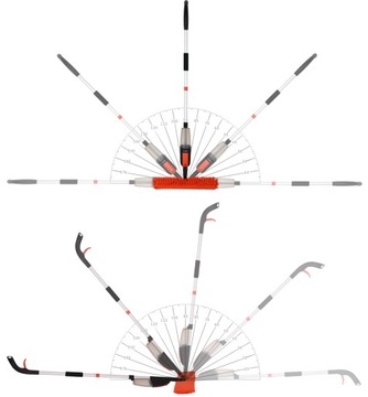 ДВУСТОРОННЯЯ ШВАБРА С РАСПЫЛЕНИЕМ, 2x МИКРОФИБРА