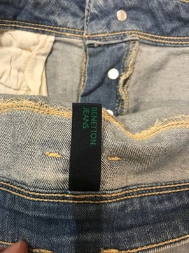 Benetton spódnica mini M jeans