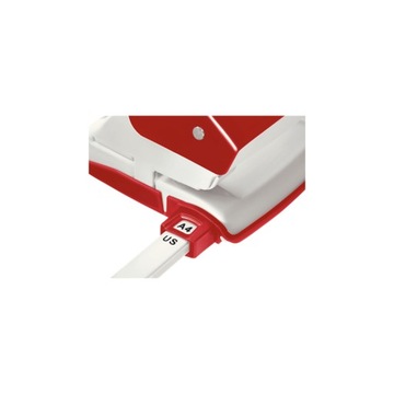 Дырокол Leitz 5008, до 30 листов, красный