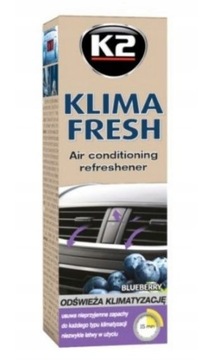 K2 KLIMA FRESH AIR CONDITIONING ОСВЕЖИТЕЛЬ ЧЕРНИКИ 150МЛ