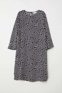 H&M Wzorzysta sukienka rozm.34,XS