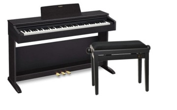 CASIO AP-270 BK ЧЕРНОЕ ПИАНИНО ДЛЯ ОБУЧЕНИЯ + СКАМЬЯ