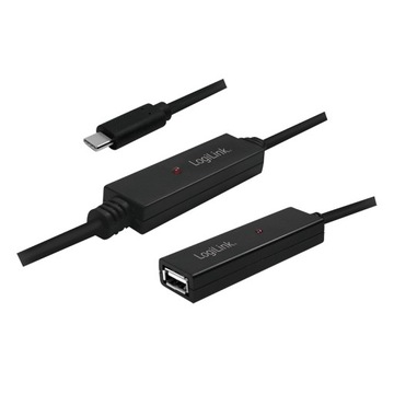 Активный кабель-ретранслятор USB-C 2.0, длина 40 м.