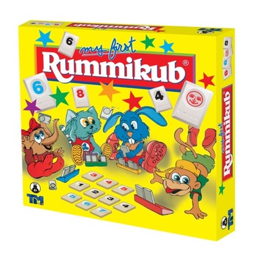 My First Rummikub gra planszowa dla dzieci 4+