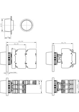 КНОПКА СПАМЕЛ КНОПКА ВОЗВРАТА ЗЕЛЕНАЯ SP22-KZ-10