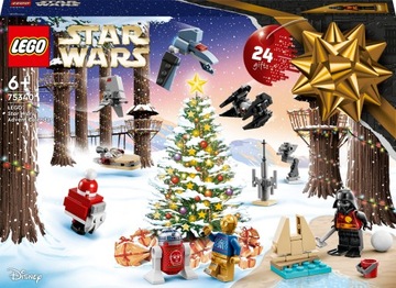 Календарь Lego Star Wars 75340 Вейдер C-3Po И R2-D2