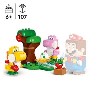 LEGO Bricks Удивительный лес Супер Марио Йоши