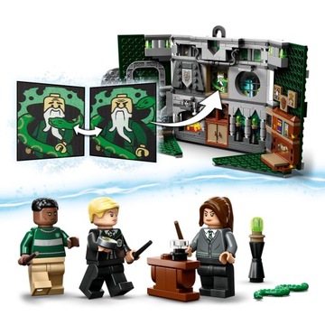 LEGO 76410 ГАРРИ ПОТТЕР ФЛАГ СЛИЗЕРИНА