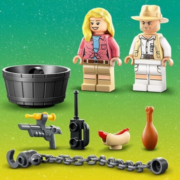 LEGO JURASSIC WORLD 76957 Побег велоцираптора