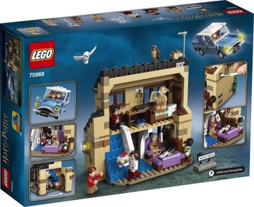 LEGO Harry Potter Latający Samochód Dom 6 Figurek