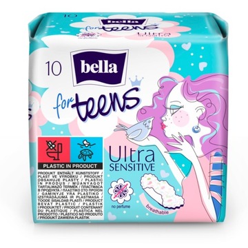 Bella Podpaski For Teens Ultra Sensitive 10szt
