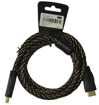 Kabel HDMI High Speed with Ethernet CCS 5m w oplocie LB0046