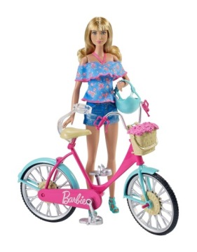 Mattel Barbie. аксессуары для отдыха. велосипед