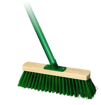 Miotła ULICÓWKA 30 cm szczotka Kij 120 cm YORK