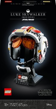 Lego 75327 STAR WARS Hełm Lukea Skywalkera Czerwony Pięć