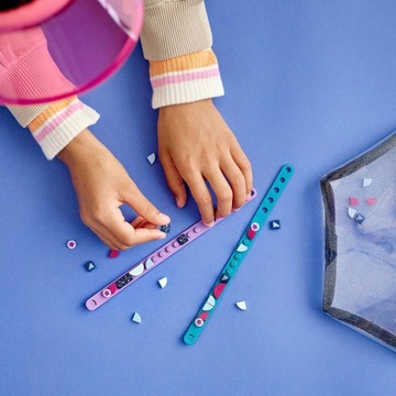 Браслет из кубиков LEGO Dots 41934 Браслеты со звездами [2 штуки]