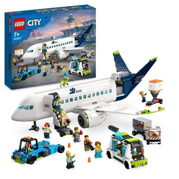 LEGO City 60367 Кирпичи Пассажирский самолет