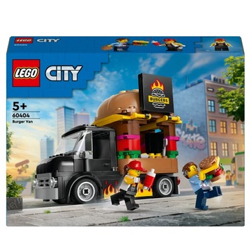 LEGO CITY #60404 — Грузовик с бургерами + КАТАЛОГ LEGO 2024