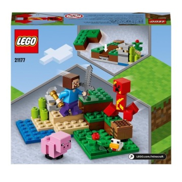 СТРОИТЕЛЬНЫЕ БЛОКИ LEGO MINECRAFT для ДЕТЕЙ LEGO Ambush 21177