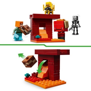 LEGO Minecraft Битва на мосту Пустоты 21266