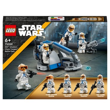 Lego STAR WARS 75359 Боевой набор Ашока с боевым набором 332