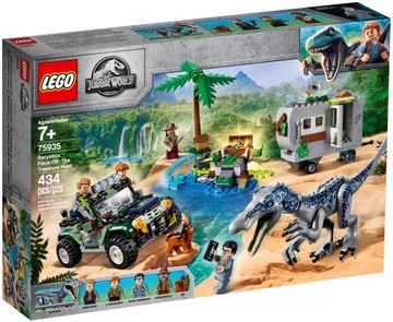 LEGO Jurassic World Bricks: Столкновение динозавров юрского периода с бариониксом