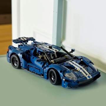 LEGO Technic 42154 Ford GT V6 Turbo 39x18x9 см 1466 Bricks Super Auto