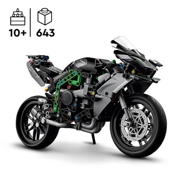 Lego TECHNIC 42170 Motocykl Kawasaki Ninja H2R
