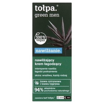 green men nawilżający krem łagodzący 50 ml