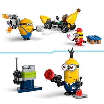 LEGO Ja, złoczyńca 4 75580 Minionki i samochód bananowy - 75580