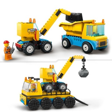 LEGO City 60391 Строительная техника и разрушительные шары