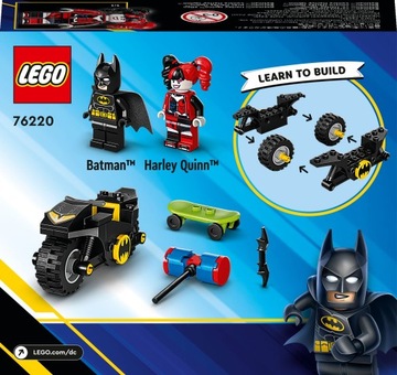 LEGO 76220 SUPER HEROES Бэтмен против Харли Квинн