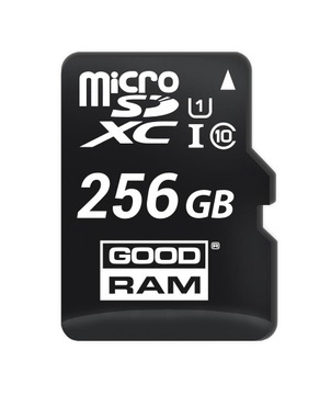 GOODRAM 256 ГБ micro SD XC Class 10 UHS-1+a 100 МБ