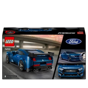 LEGO SPEED CHAMPIONS 76920 СПОРТИВНЫЙ АВТОМОБИЛЬ FORD MUSTANG DARK HORSE