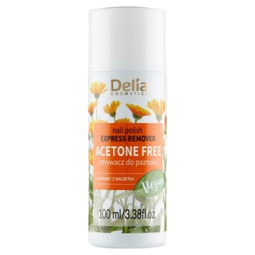 Жидкость для снятия лака Delia Cosmetics без ацетона