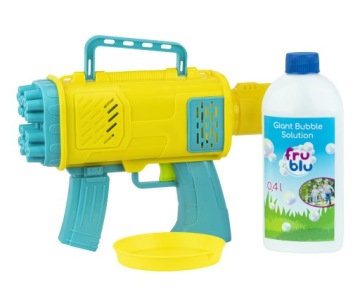 FRU BLU мильні бульбашки мега бластер для бульбашок 24 отвори + рідина 0,4 л