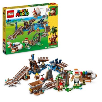 Поездка LEGO Super Mario Diddy в повозке