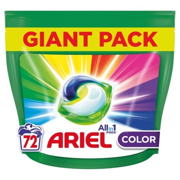 Капсулы для стирки Ariel Pods Color 72 шт.
