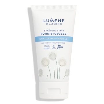 LUMENE Klassikko Głęboko oczyszczający żel do mycia twarzy 150ml