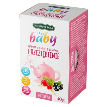 ПРЕМИУМ ROSA Herbi Baby IMMUNITY 40г
