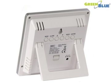 Беспроводная метеостанция GreenBlue GB521W DCF, белая