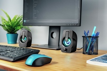 Комплект динамиков 2.0 Trust Gemi 6 Вт, черный