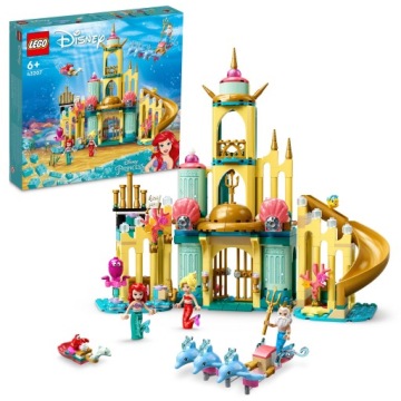 LEGO Disney 43207 Подводный дворец Ариэльки ОРИГИНАЛЬНЫЕ кирпичики замка