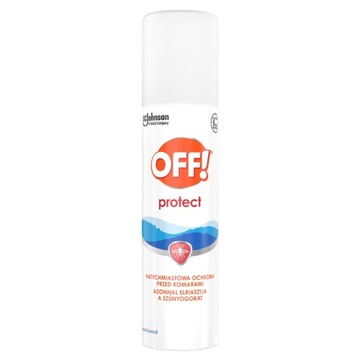 Off Protect SPRAY ЭФФЕКТИВНАЯ ЗАЩИТА ОТ НАСЕКОМЫХ, КОМАРОВ И КЛЕЩЕЙ