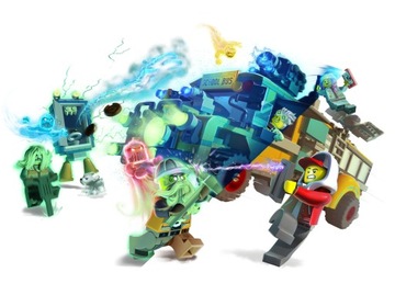 LEGO HIDDEN SIDE 70423 Автобус Ghost Fighter 3000