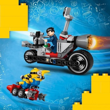 LEGO Minions 75549 Неудержимые сбежавшие миньоны на мотоцикле