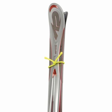 Nite Ize Gear Tie Original, комплект резиновых неоново-желтых кабелей 18 дюймов, 2 шт.