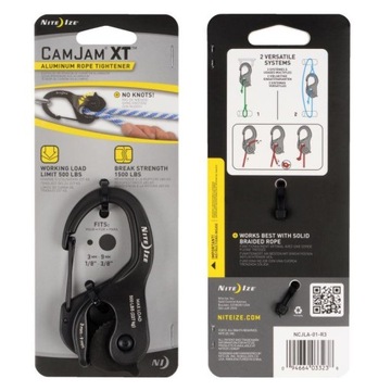 Алюминиевый канатный натяжитель Nite Ize CamJam XT, большой