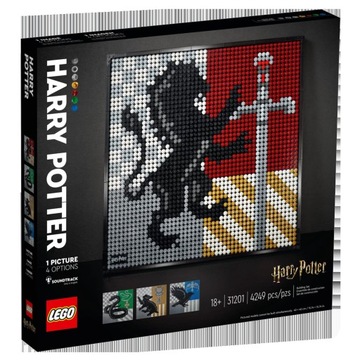 LEGO 31201 ART Гарри Поттер Хогвартс Гербы