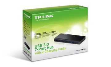 Концентратор TP-LINK UH720 (7x USB 3.0; цвет черный)